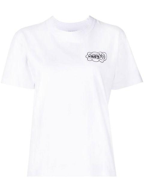 graphic-print T-shirt by SACAI
