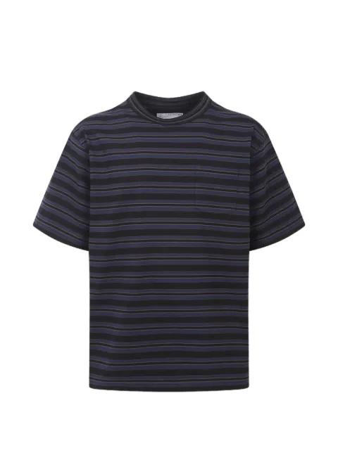 horizontal-stripe T-shirt by SACAI