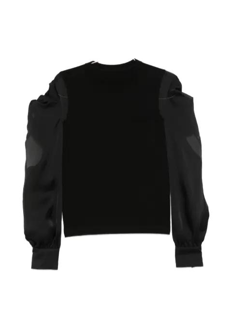 long-sleeve T-shirt by SACAI