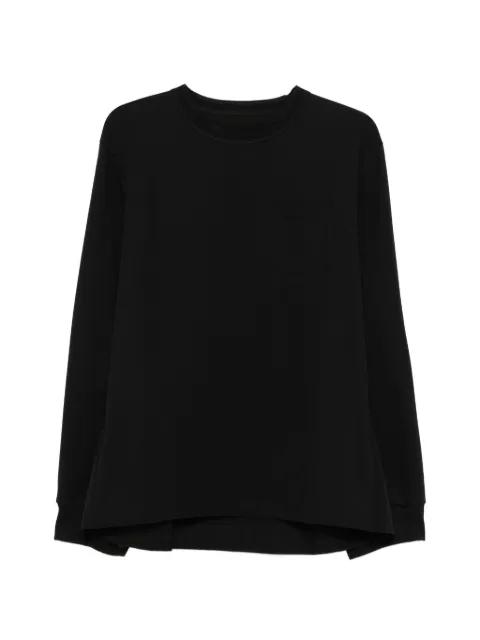 long-sleeve pocket top by SACAI