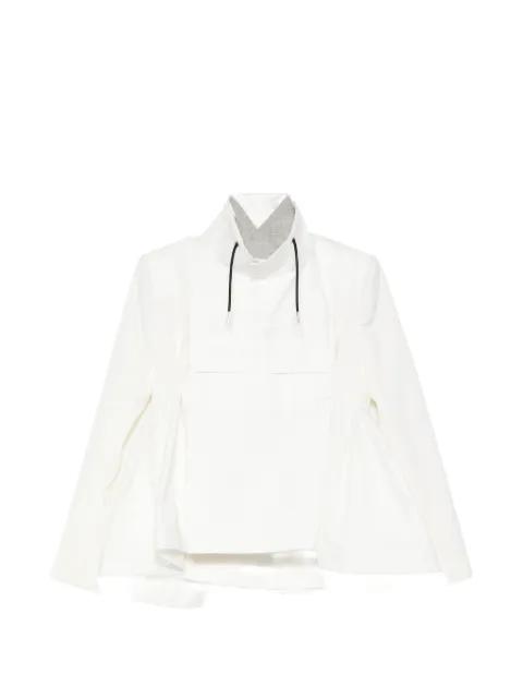 long-sleeves blazer by SACAI