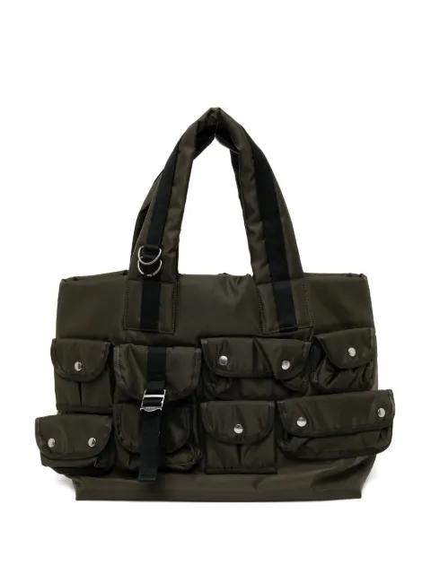 multi-pocket tote bag by SACAI