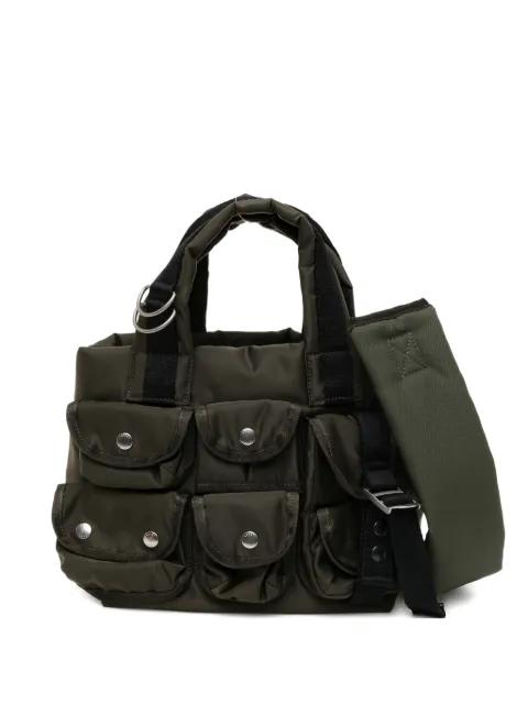 multi-pocket tote bag by SACAI