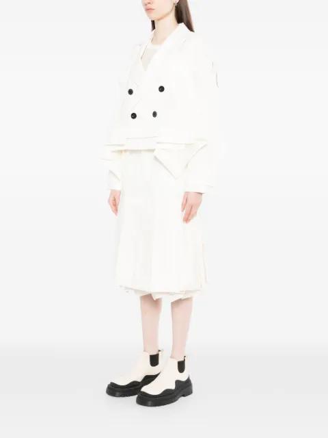 panelled blazer by SACAI