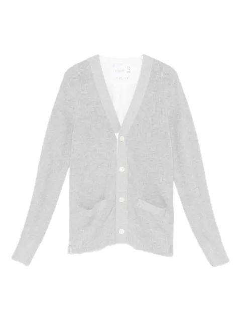 panelled cardigan by SACAI