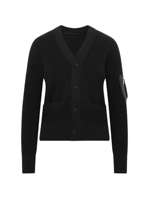 panelled cardigan by SACAI