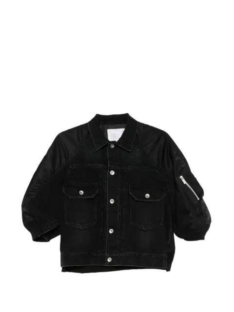 panelled jacket by SACAI