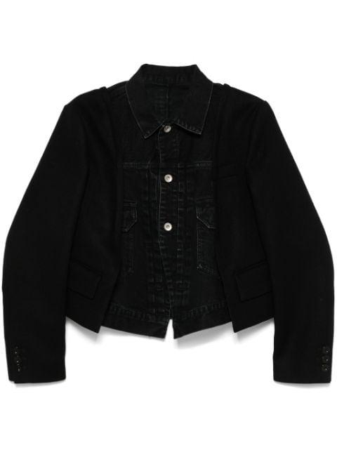 panelled jacket by SACAI