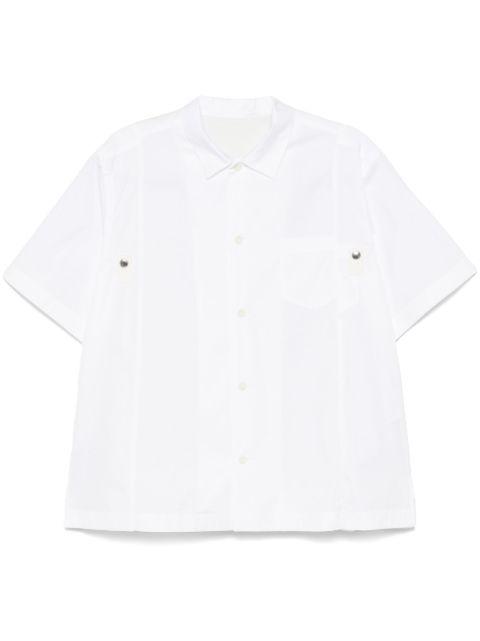panelled shirt by SACAI