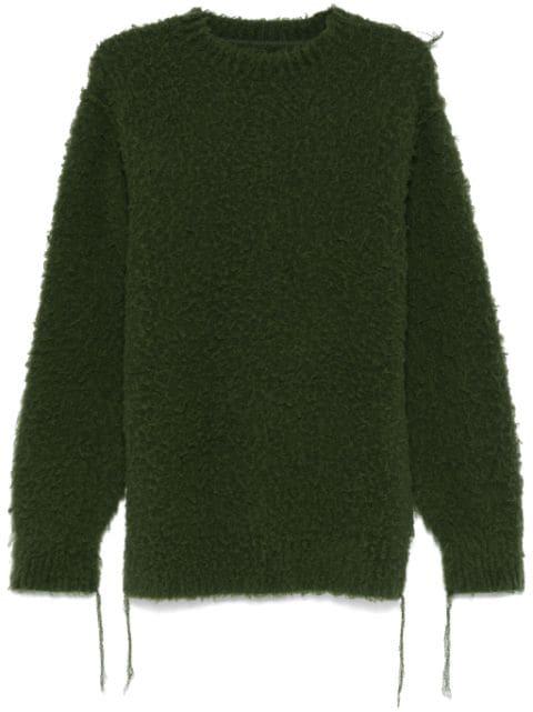 pilled sweater by SACAI