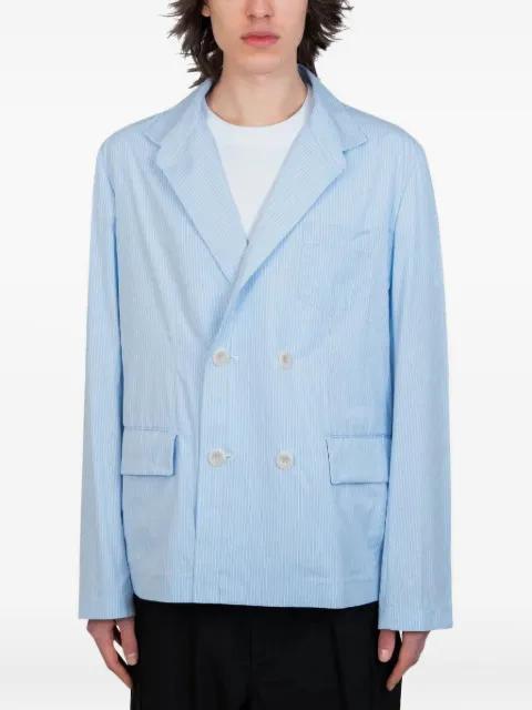 pinstripe double-breasted blazer by SACAI