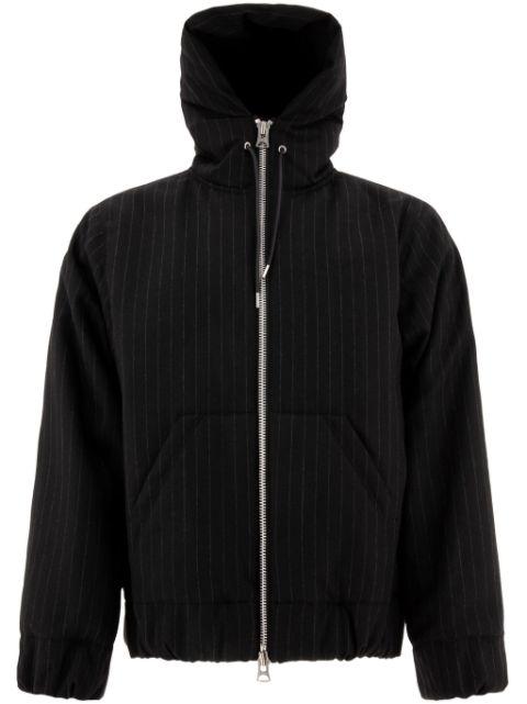 pinstriped jacket by SACAI