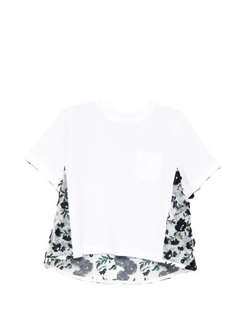 pocket-detail T-shirt by SACAI