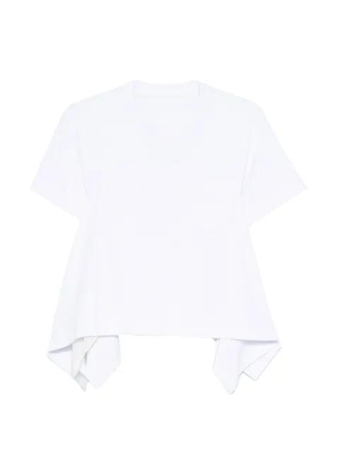 pocket drape T-shirt by SACAI