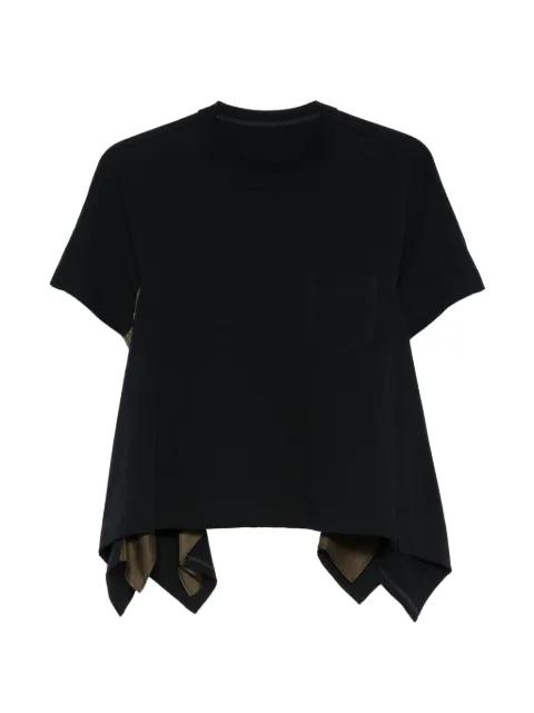 pocket panelled T-shirt by SACAI