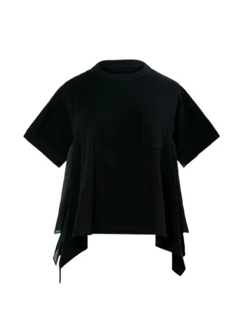 pocket panelled T-shirt by SACAI