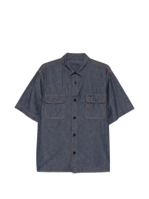 point-collar shirt by SACAI