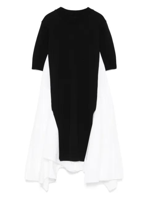poplin dress by SACAI