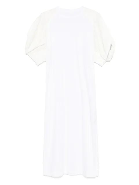 poplin midi dress by SACAI
