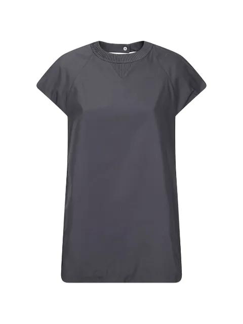 poplin short-sleeve dress by SACAI