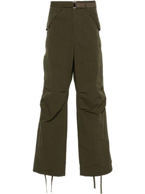 ripstop cargo pants by SACAI