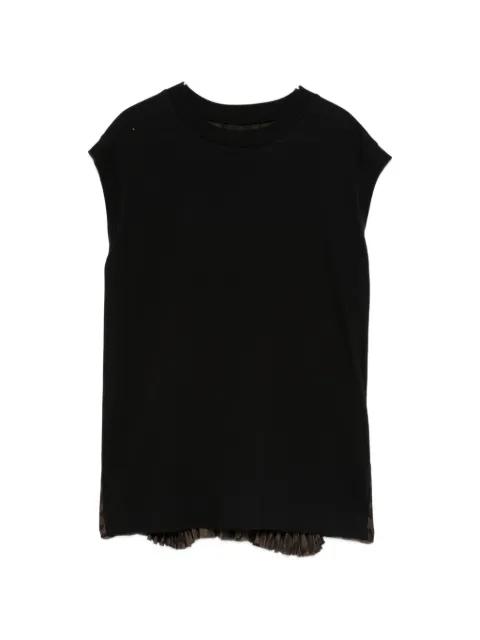 ruffled T-shirt by SACAI