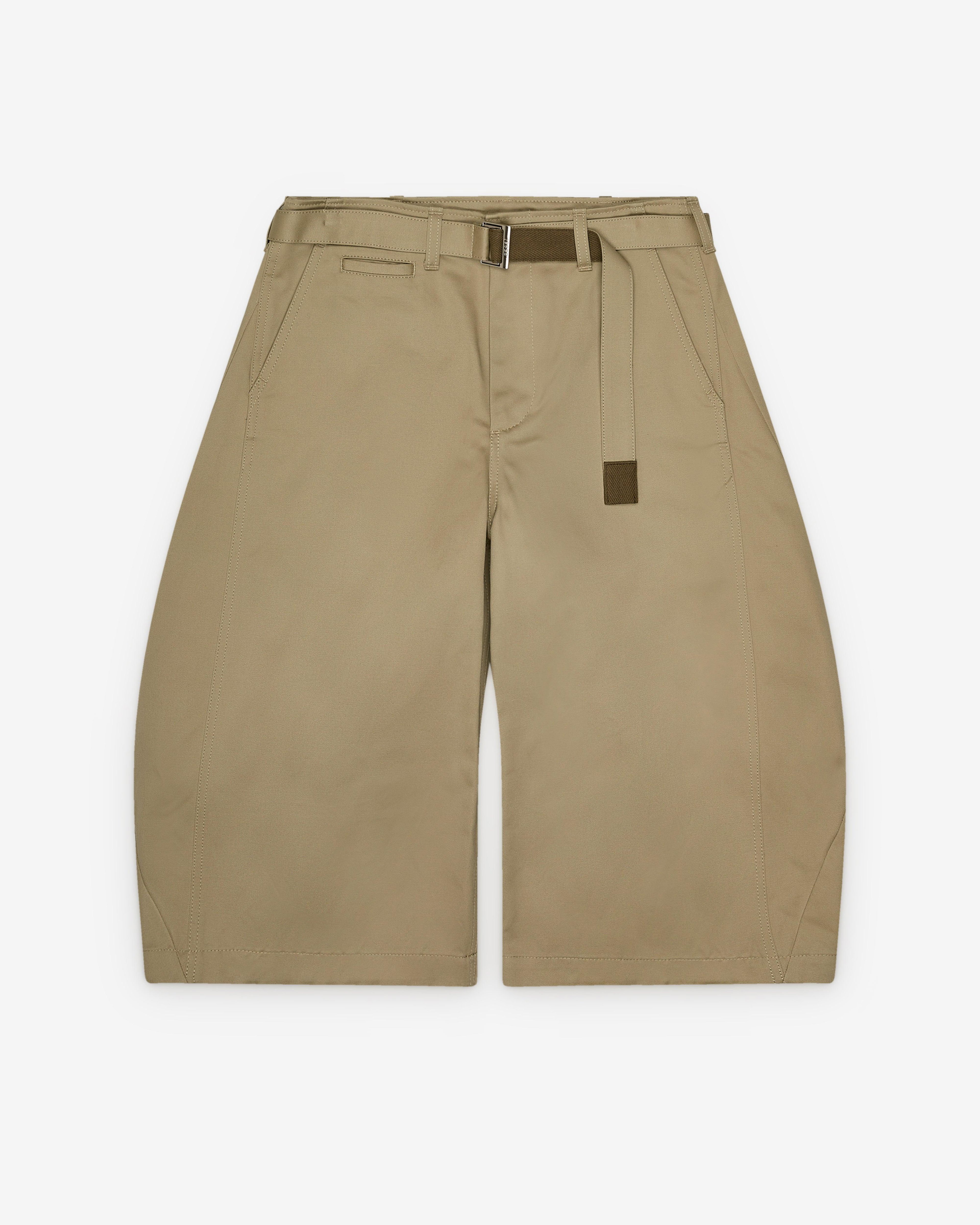 sacai - Men's Cotton Chino Pants - (Beige) by SACAI