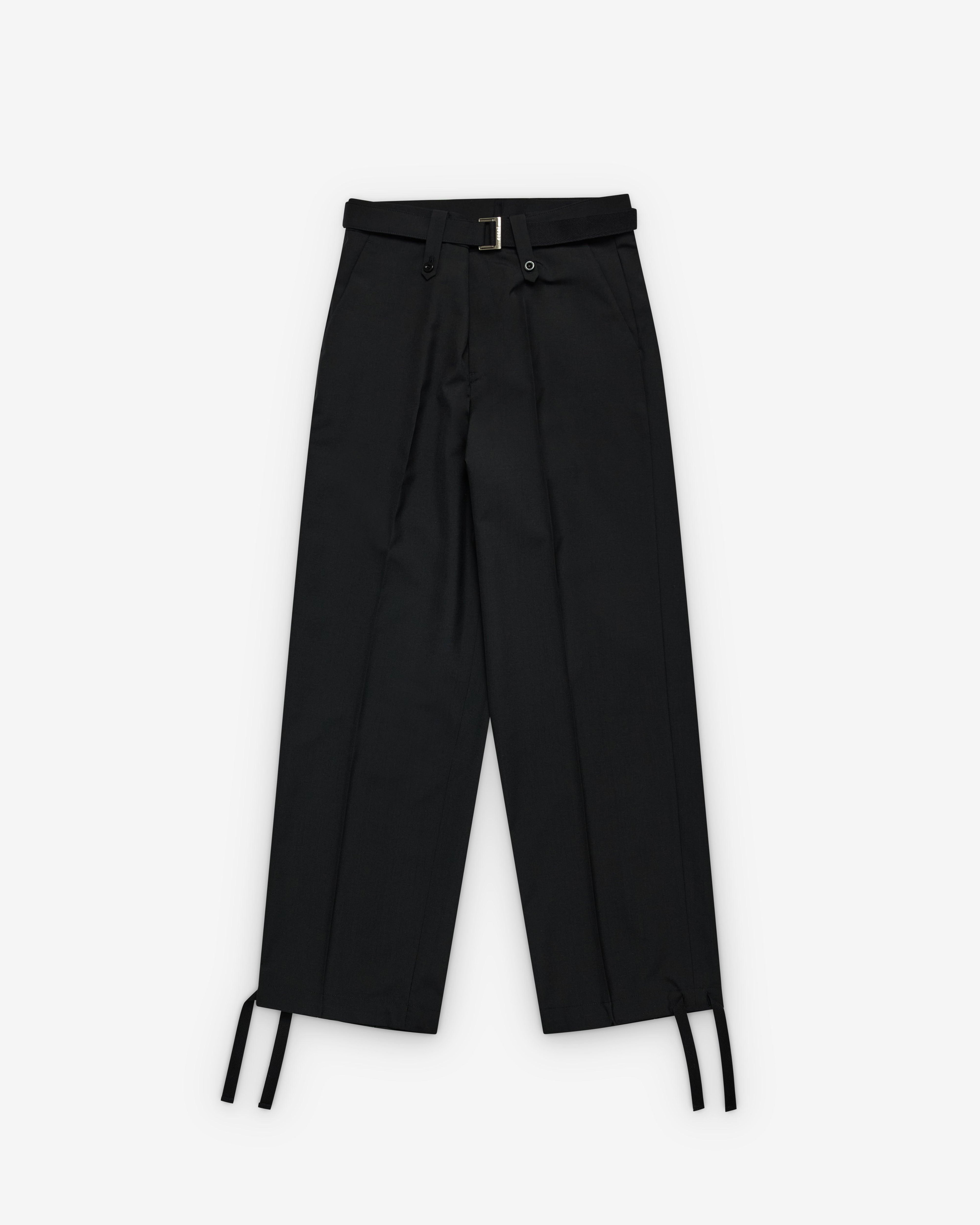 sacai - Men's Suiting Pants - (Black) by SACAI