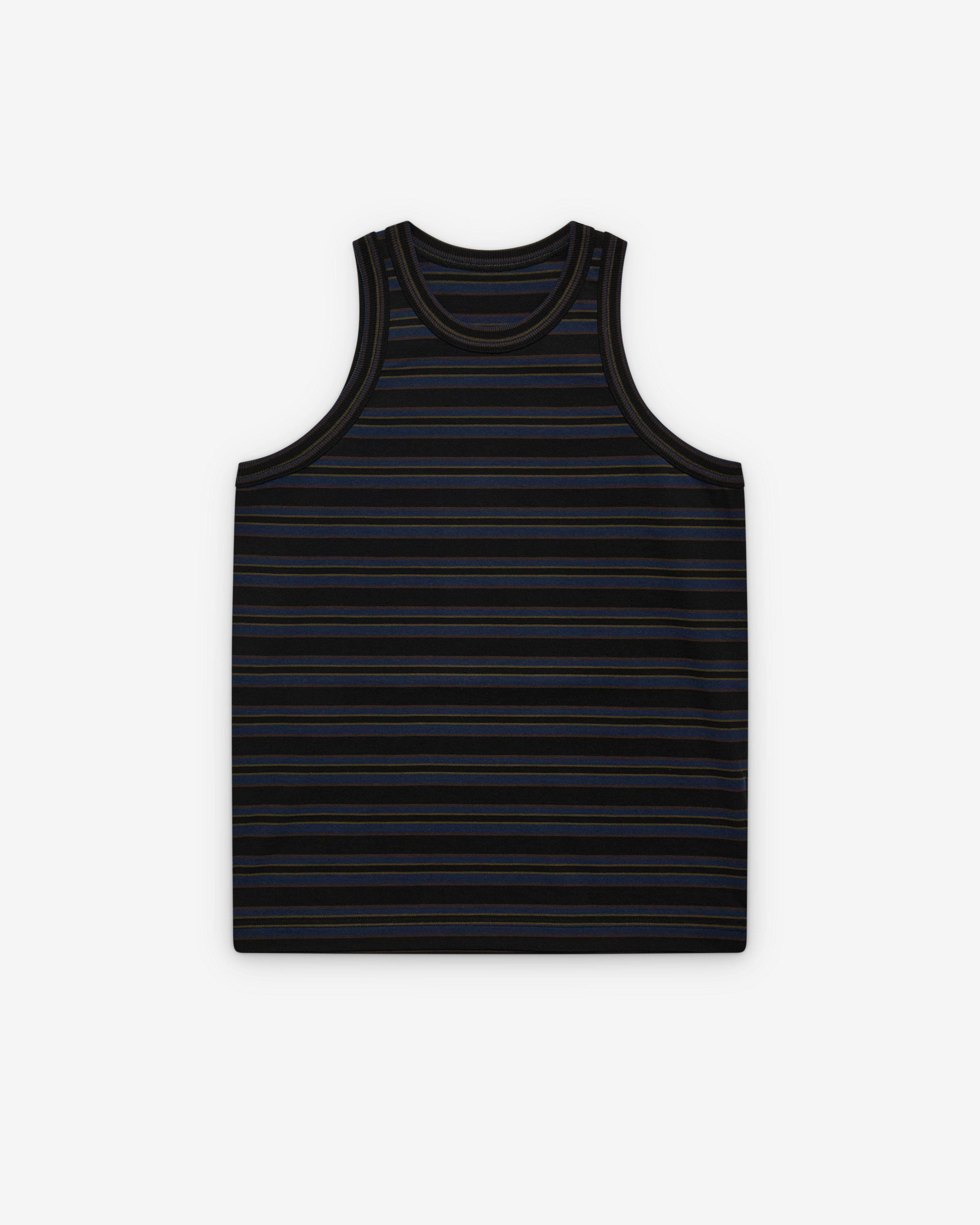 sacai - Women's Horizontal Stripe Tank Top - (Black) by SACAI
