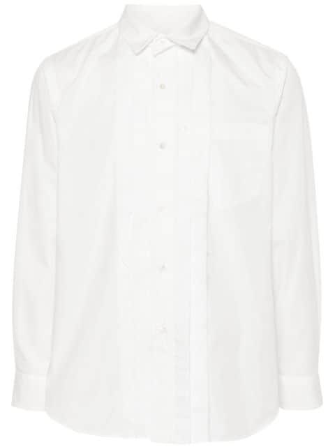 seam-detail shirt by SACAI