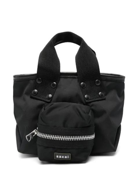 shopper pocket tote by SACAI