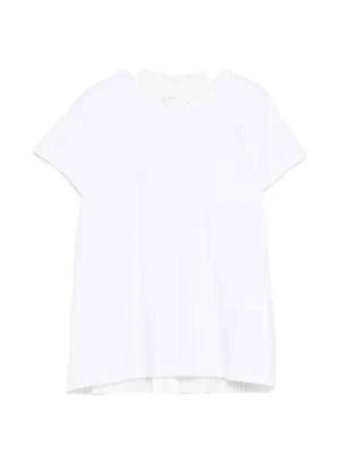 short-sleeve T-shirt by SACAI