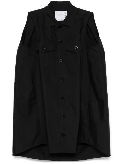 sleeveless mini dress by SACAI
