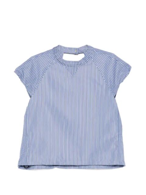 striped T-shirt by SACAI