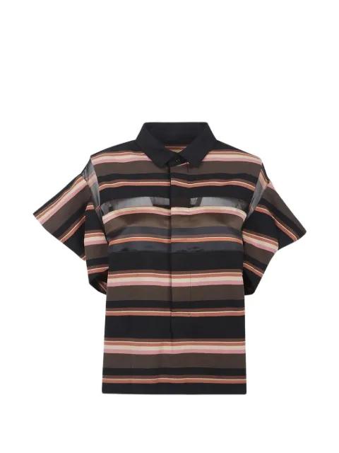 striped shirt by SACAI