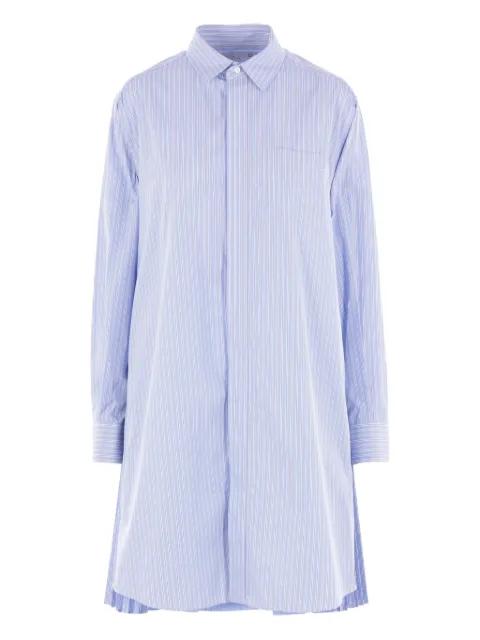 striped shirt dress by SACAI