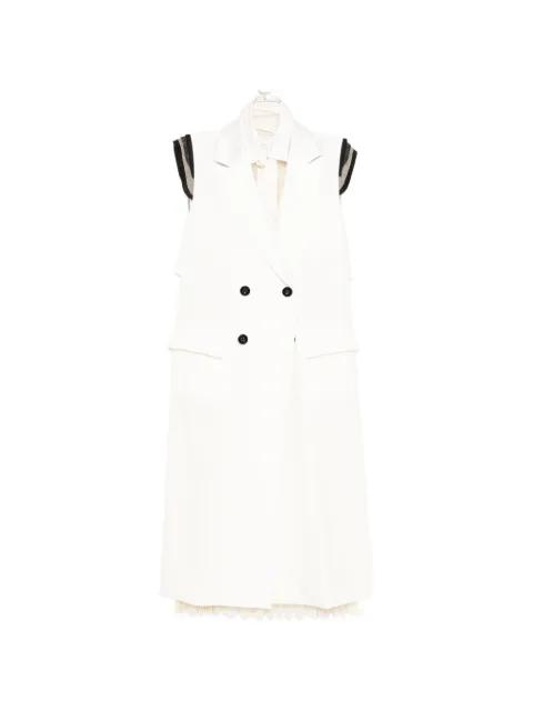 suiting dress by SACAI