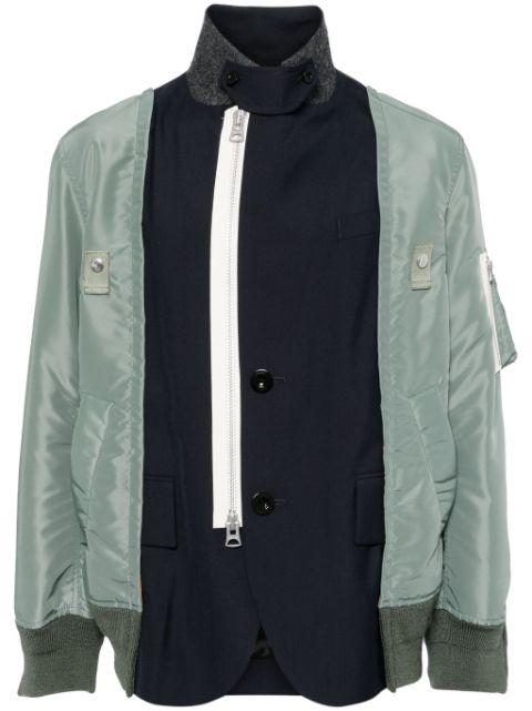 suiting twill jacket by SACAI
