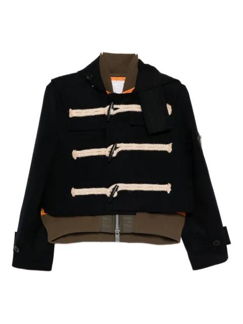 wool jacket by SACAI