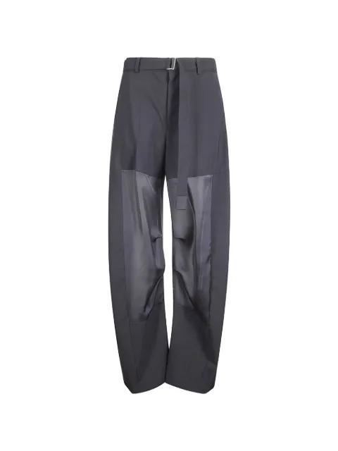 wool trousers by SACAI