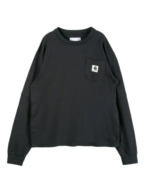 x Carhartt WIP pocket-detail T-shirt by SACAI