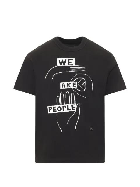 x Geoff McFetridge graphic-print T-shirt by SACAI