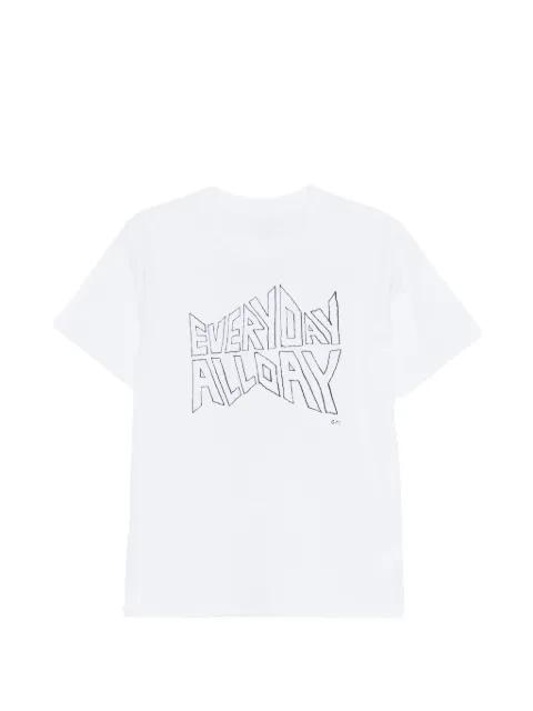 x Geoff crew-neck T-shirt by SACAI