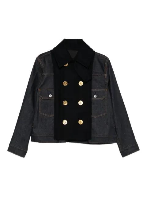 x Levi's® double-breasted denim jacket by SACAI
