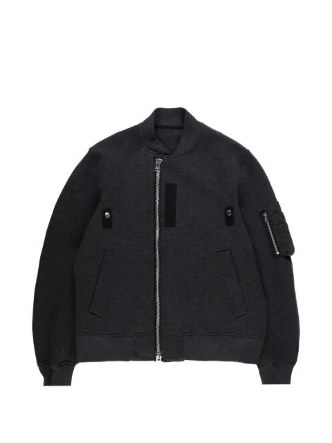 zip-up jacket by SACAI