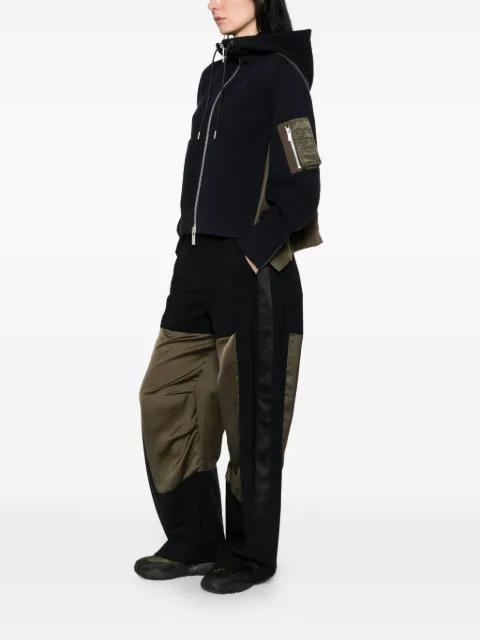 zip-up jacket by SACAI