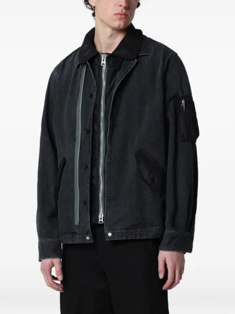 zip-up jacket by SACAI