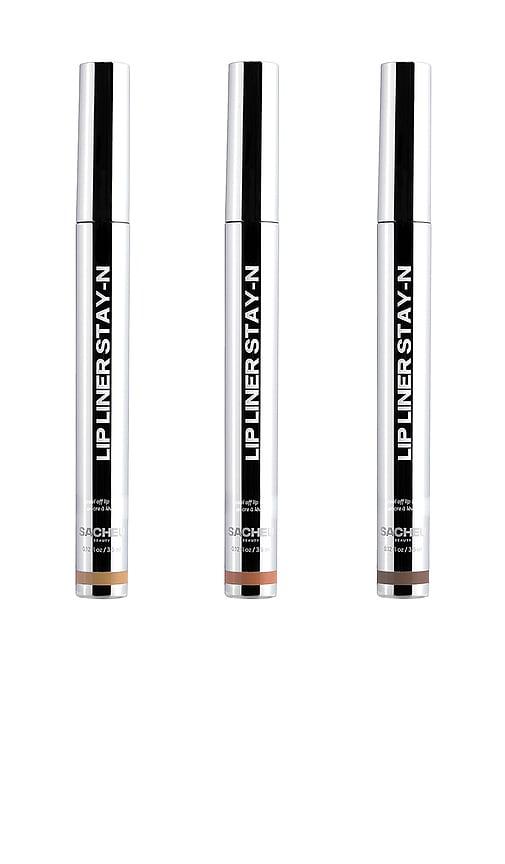 Sacheu Lip Liner STAY-N Bestseller Bundle in Muah-ve, P-inked & Hey-zel by SACHEU Sacheu Lip Liner STAY-N Bestseller Bundle in Muah-ve, P-inked & Hey-zel by SACHEU