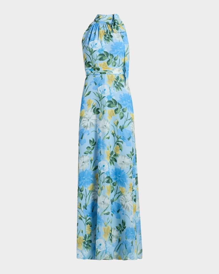 Diana Floral Chiffon Maxi Dress by SACHIN BABI