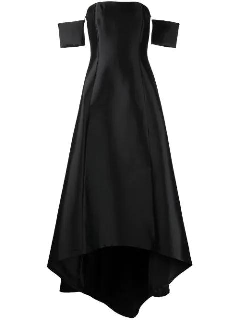Agyness Hi-Lo strapless gown by SACHIN&BABI